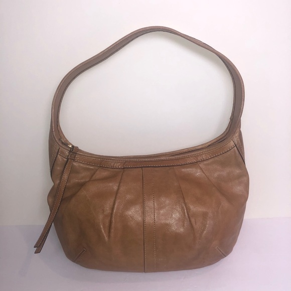 Coach Handbags - Women’s Coach Ergo Signature Pleated Hobo Purse